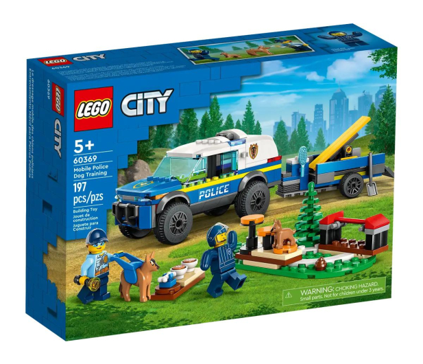 LEGO City 60369 Szkolenie psów policyjnych w terenie - 1091235 - zdjęcie 3